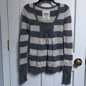 Hollister Women’s Medium Striped Long Sleeve Top